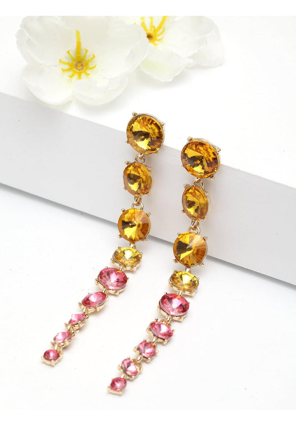 Luxe Crystal Drop Earrings