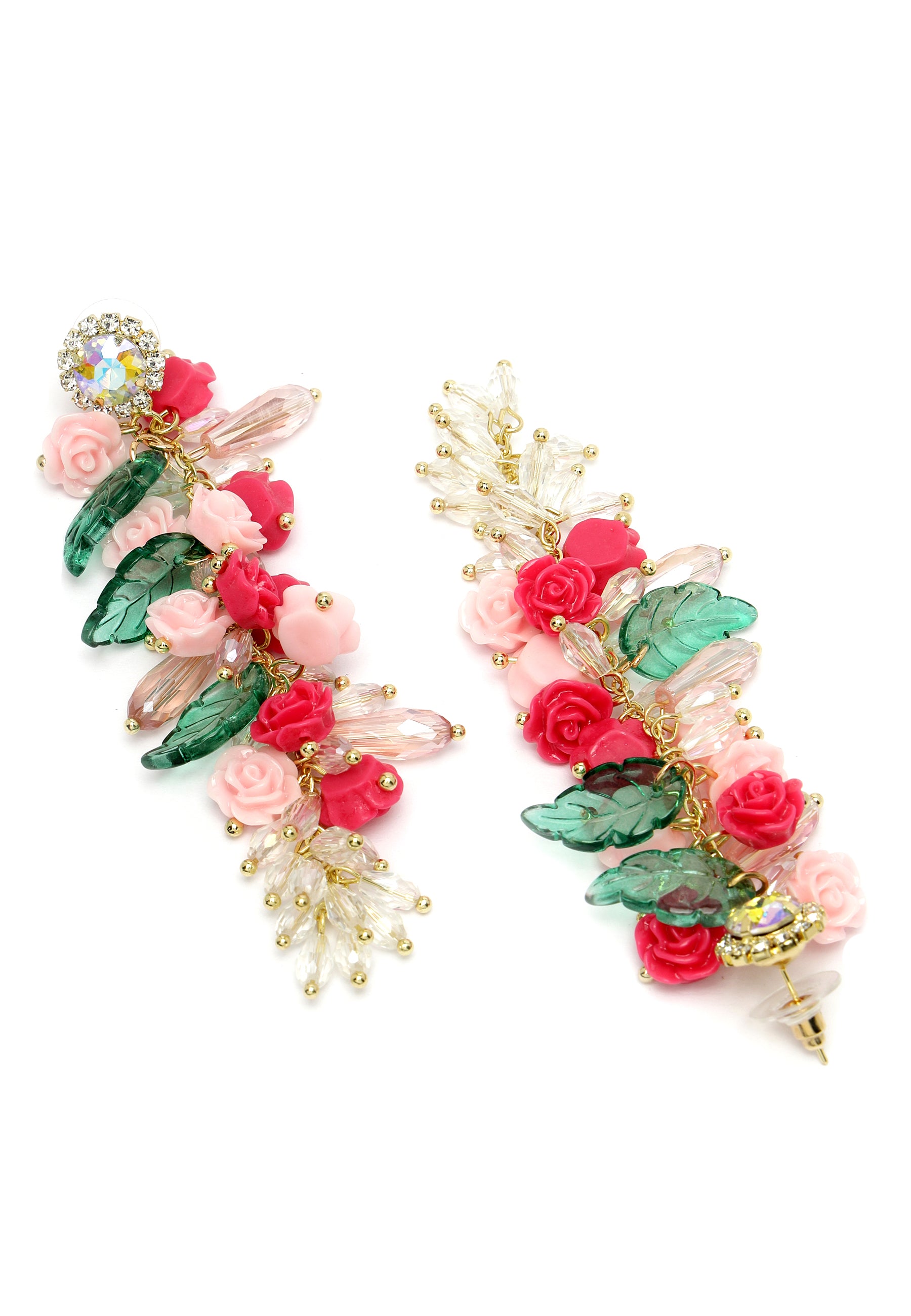 Floral Chandelier Earrings