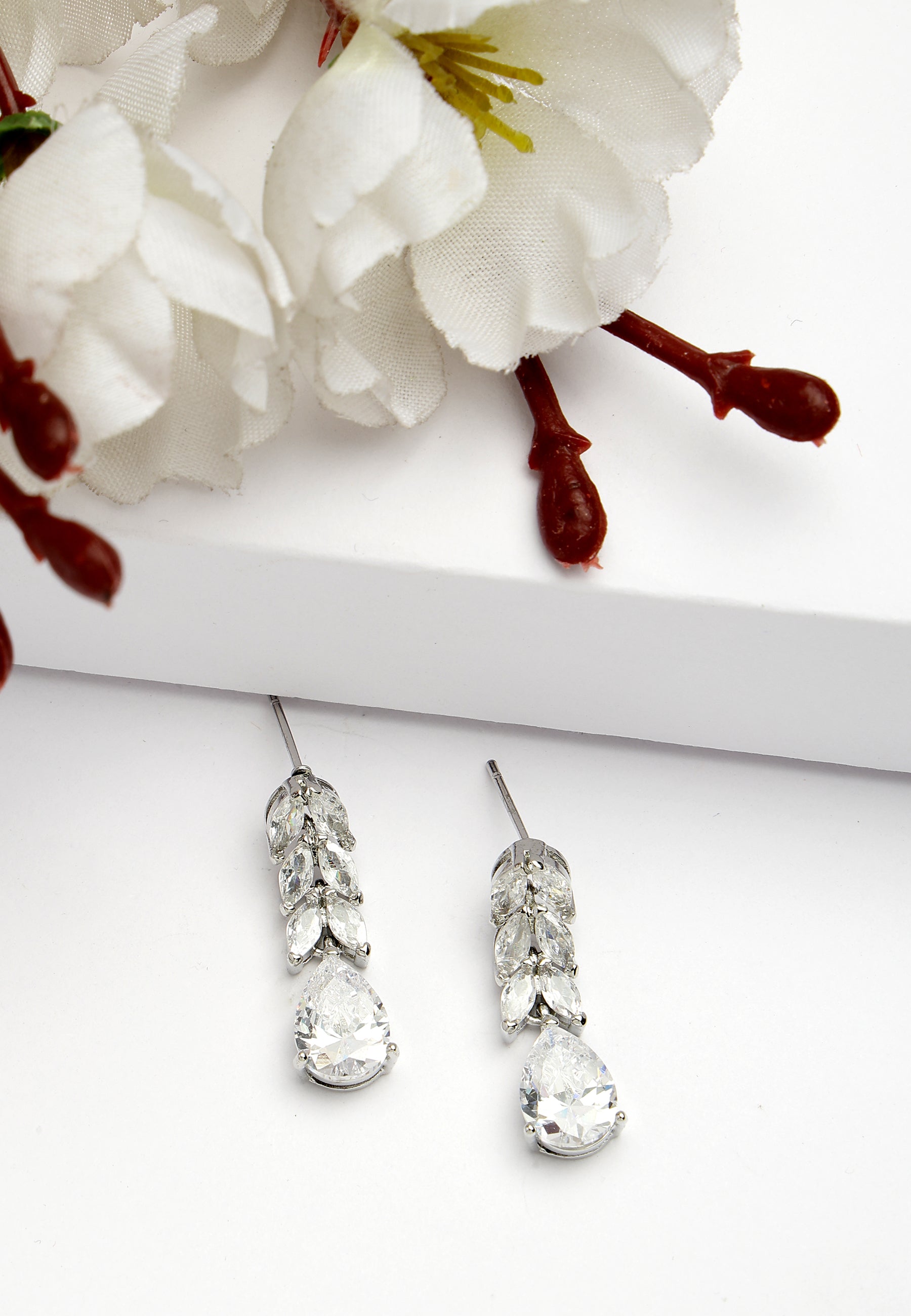 Leaf Drop Earrings