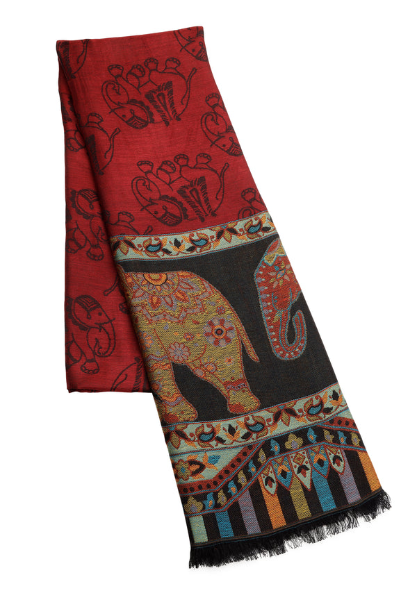 Kashmiri Jamawar tørklæde