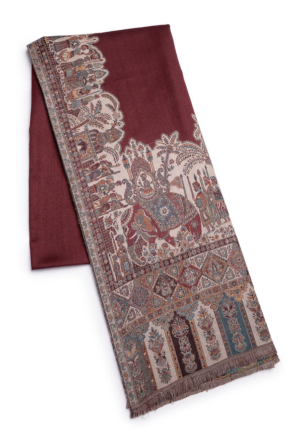 Kashmiri Jamawar-scarf