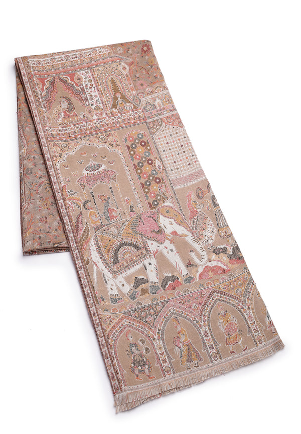 Kashmiri Jamawar-scarf