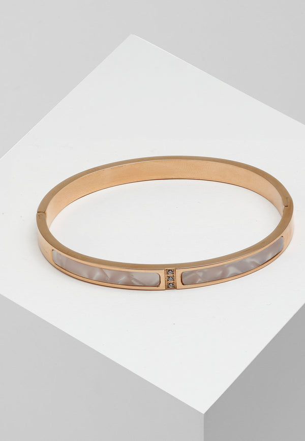 Brazalete de Titanio con Nácar