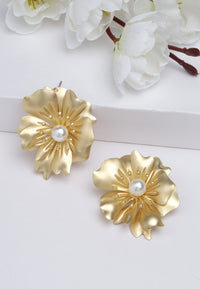 Pendientes florales