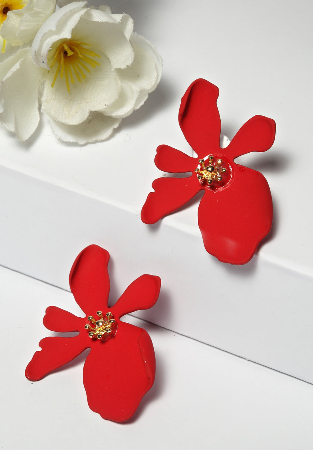 Pendientes florales