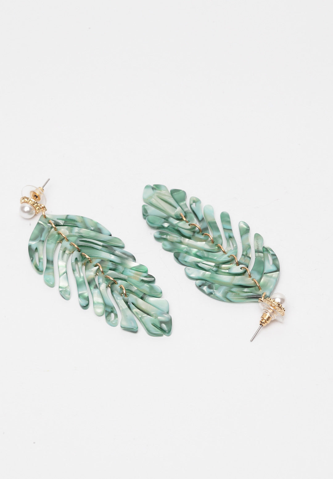 Exotic Leaf Earrings